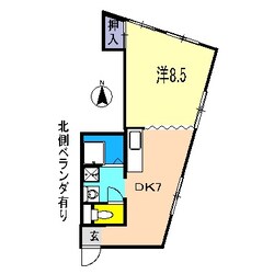 パインコートの物件間取画像